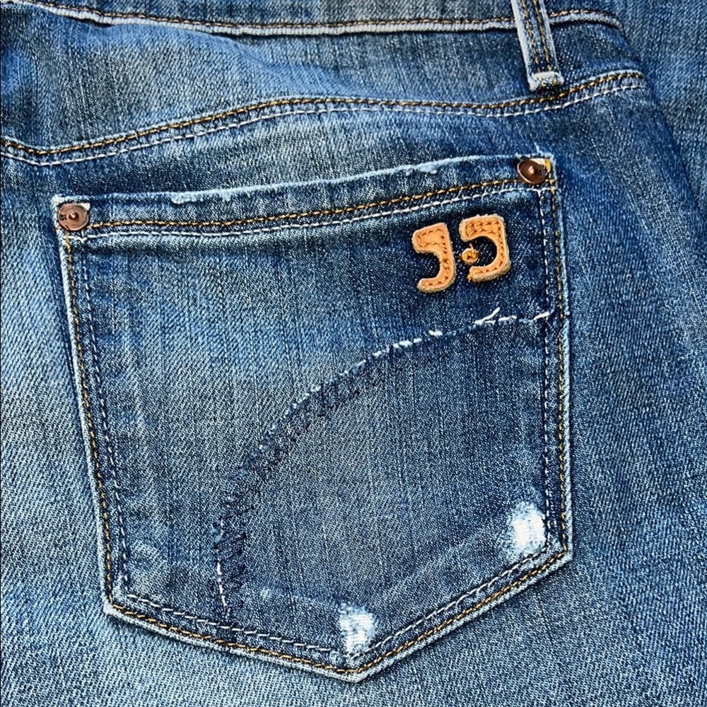 NWT Joe’s Jeans The Honey Curvy Booty Fit Shae Distressed Flare Denim Blue 29X34 - Picture 8 of 16